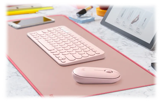 MousePad Gamer Logitech DESK MAT, Extra Grande, 700x300mm